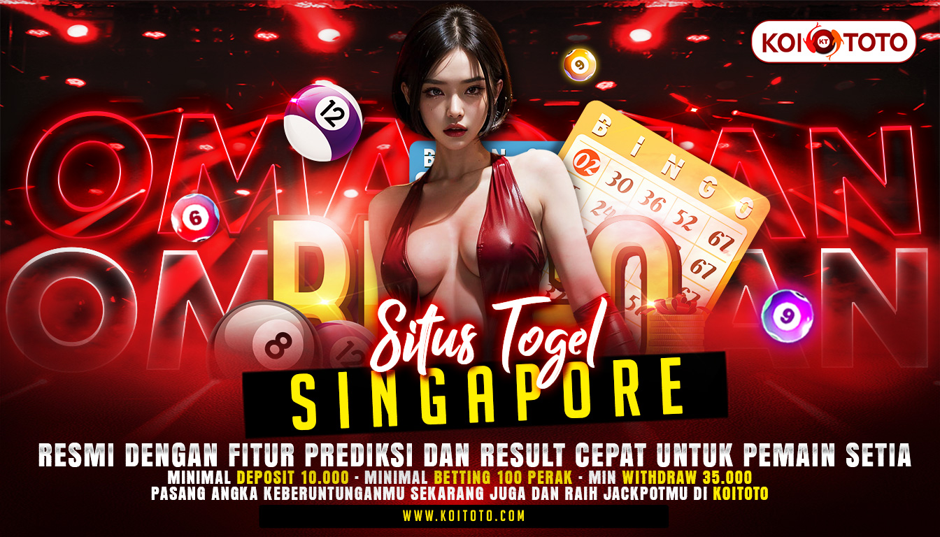 Situs Togel Singapore Resmi Dengan Fitur Prediksi Dan Result Cepat Untuk Pemain Togel Pintar